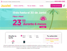 Tablet Screenshot of internet-movil-prepago.jazztelsemueve.com